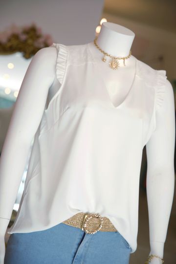 Top blanc Grande Taille